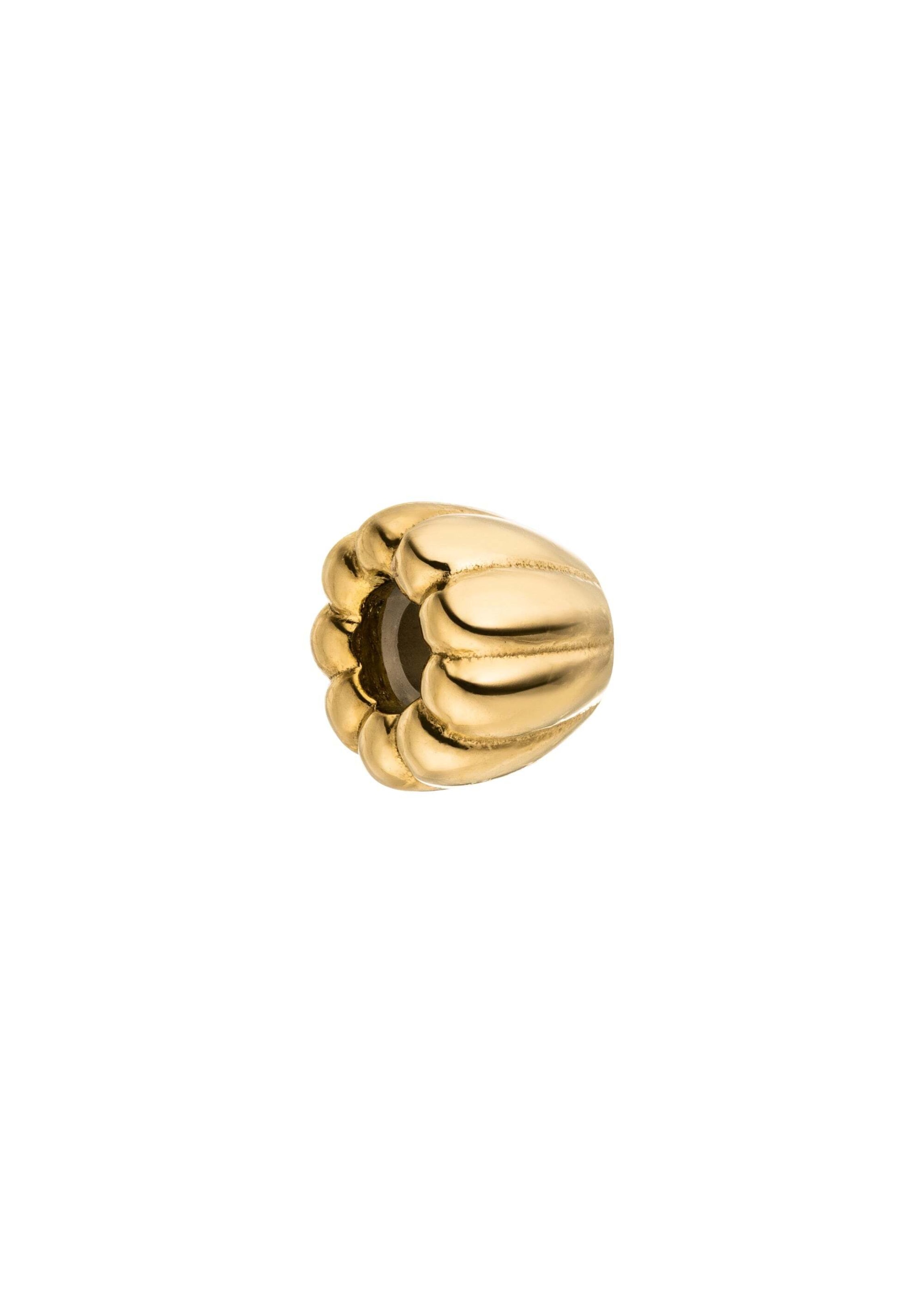 PURELEI Hangers 'Flower Stopper' in Goud: voorkant