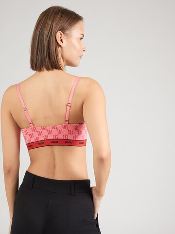 HUGO Μπουστάκι Σουτιέν σε ροζ