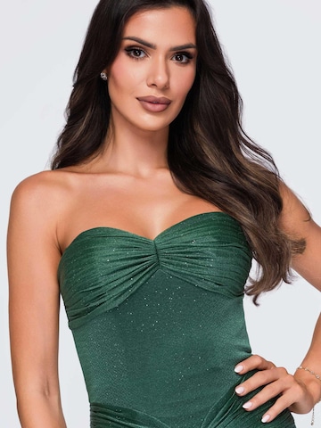 Ombre Abendkleid‌‌‌‌‌‌‌‌ in Grün