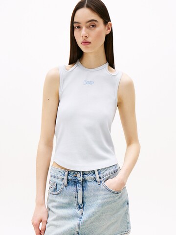 Tommy Jeans Top in Blauw: voorkant
