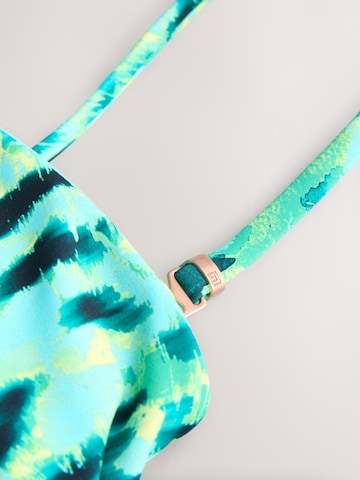 Next - Clásico Top de tankini en azul