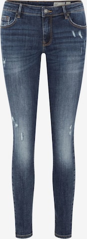 VERO MODA Skinny Jeans 'LYDIA' in Blauw: voorkant