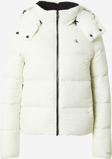 Calvin Klein Jeans Winter Jacket in Pastel green / Black, Item view