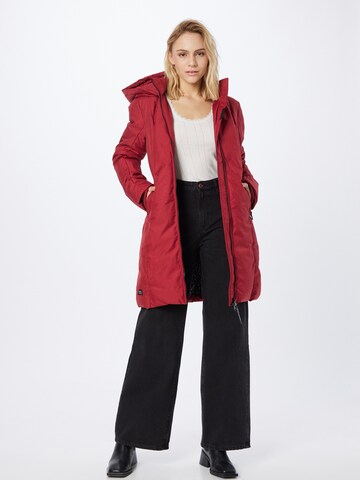 Ragwear Between-Seasons Coat 'AMARRI' in Red