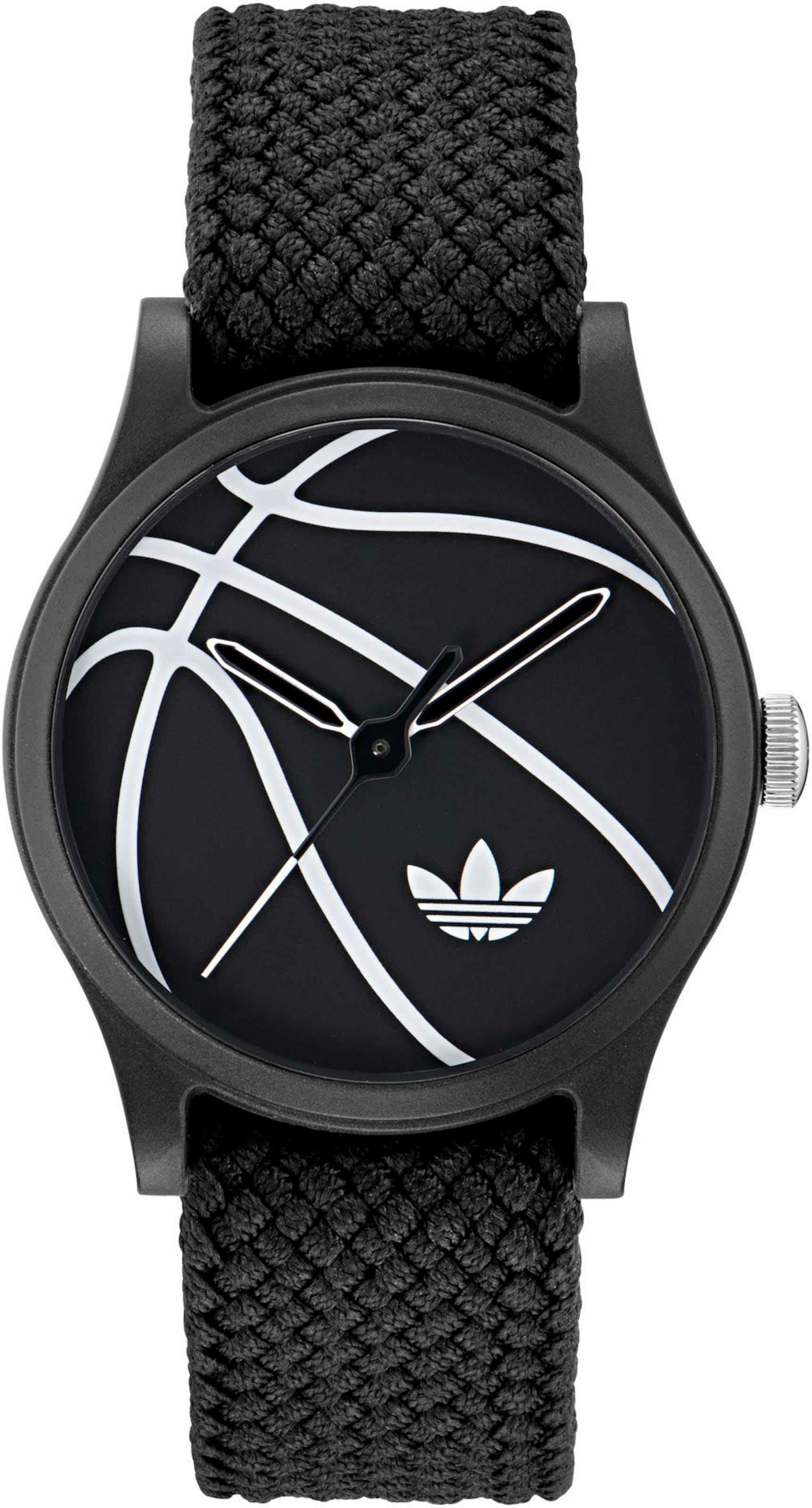 Orologio analogico di ADIDAS ORIGINALS in nero: frontale