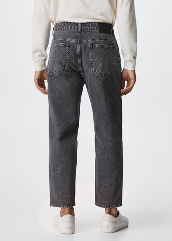 MANGO MAN Tapered Jeans 'Nestor' in Grey