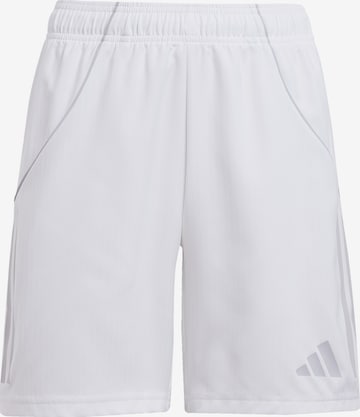 ADIDAS PERFORMANCE Shorts 'Tiro 25 Competition Match' in Weiß: Vorderseite