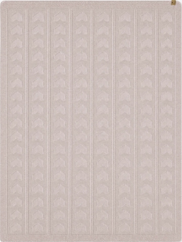 BergBiber Babydecke 'Strickdecke - 100% Bambus' in Pink: Vorderseite