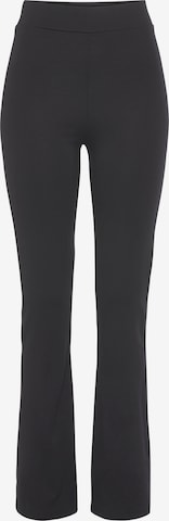 LAURA SCOTT Bootcut Hose in Schwarz: Vorderseite