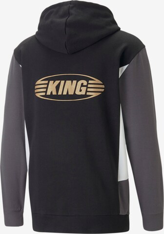 PUMA Αθλητική μπλούζα φούτερ 'King' σε μαύρο