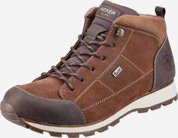 Rieker Lace-Up Boots in Brown: front