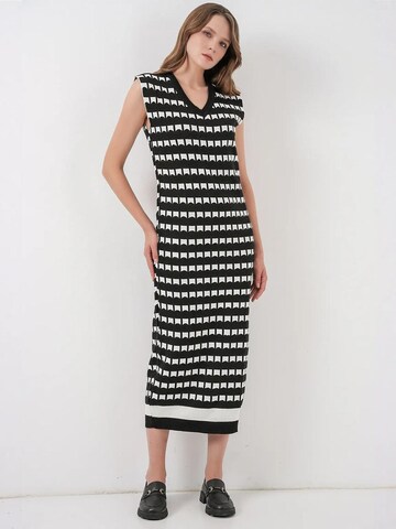 Robes en maille 'Strickkleider' Bigdart en noir