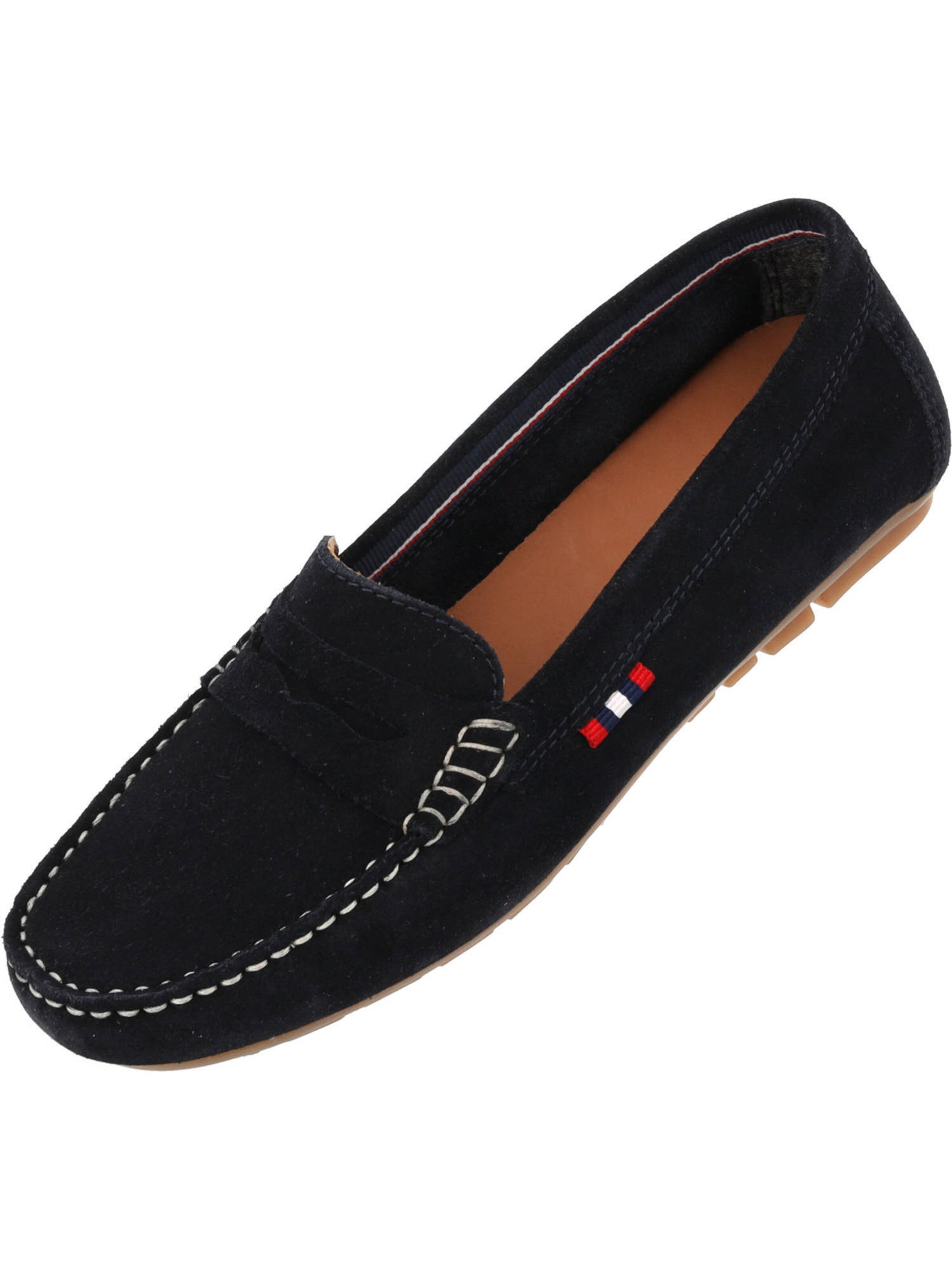 Palado Moccasins 'Strun' in Black: front