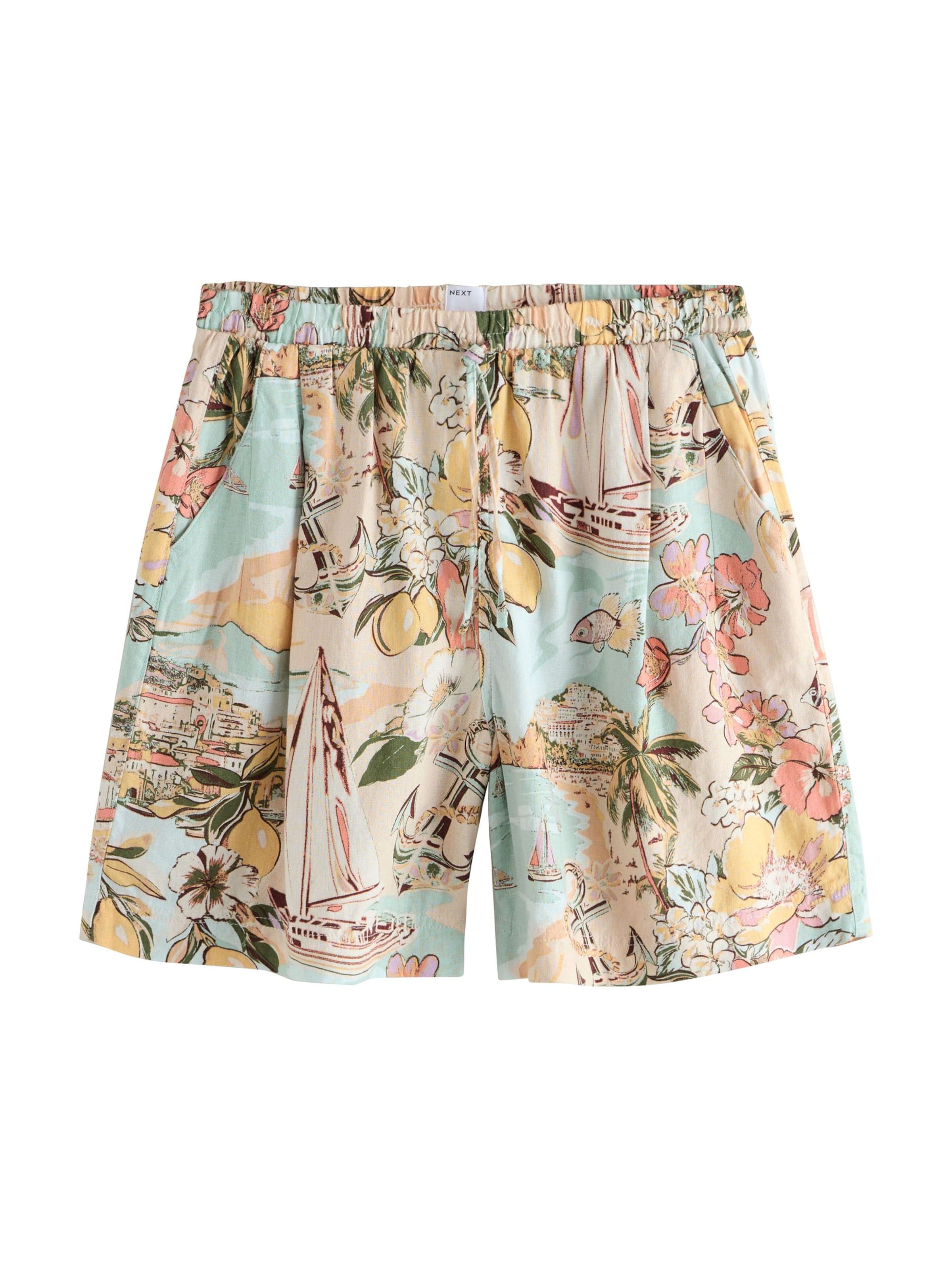 Next Loosefit Bandplooibroek in Gemengde kleuren: voorkant