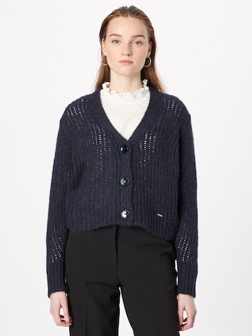 CINQUE Knit Cardigan 'VIVIAN' in Blue: front