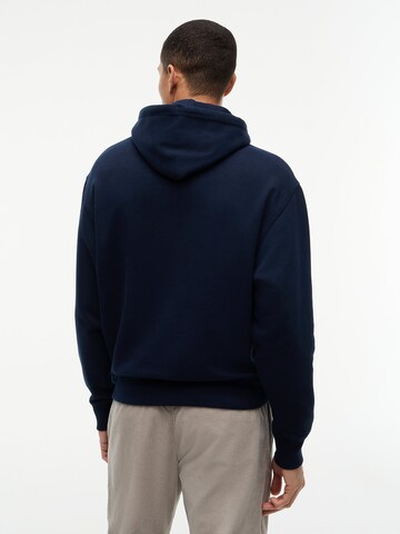 Tommy Jeans Zip-Up Hoodie 'Classic' in Blue