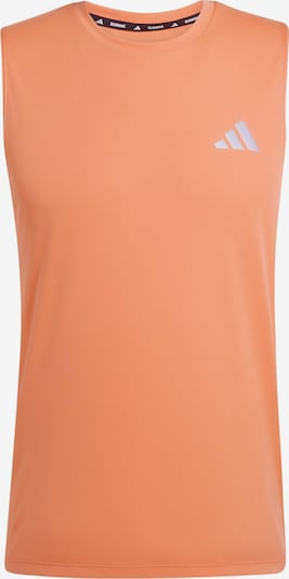 Sportiniai marškinėliai 'Ess' iš ADIDAS PERFORMANCE, spalva – pilka / koralų splava, Prekių apžvalga