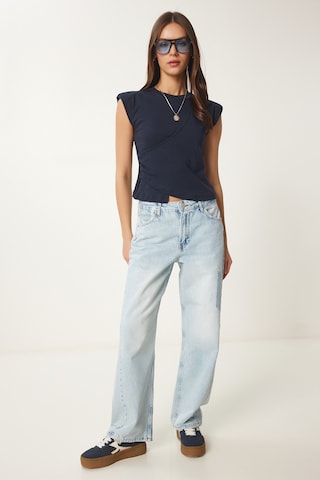 Happiness İstanbul Tričko - Modrá