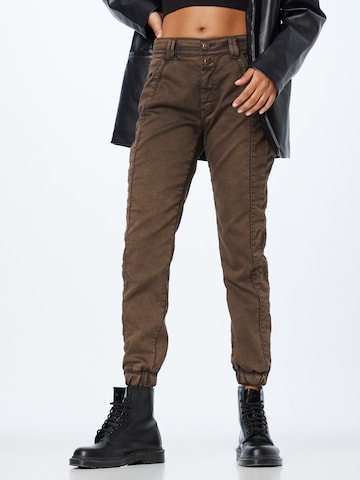 Gang Flared Trousers 'Raffaela' in Brown: front