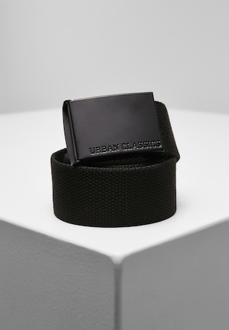 Ceinture Urban Classics en noir : devant