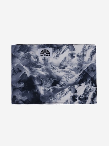 WESORA GmbH Loop scarf 'Printed Neckwarmer Fleece + UV-Schutz' in Grey