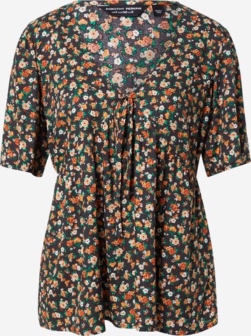 Dorothy Perkins Blouse 'Ditsy' in Zwart: voorkant