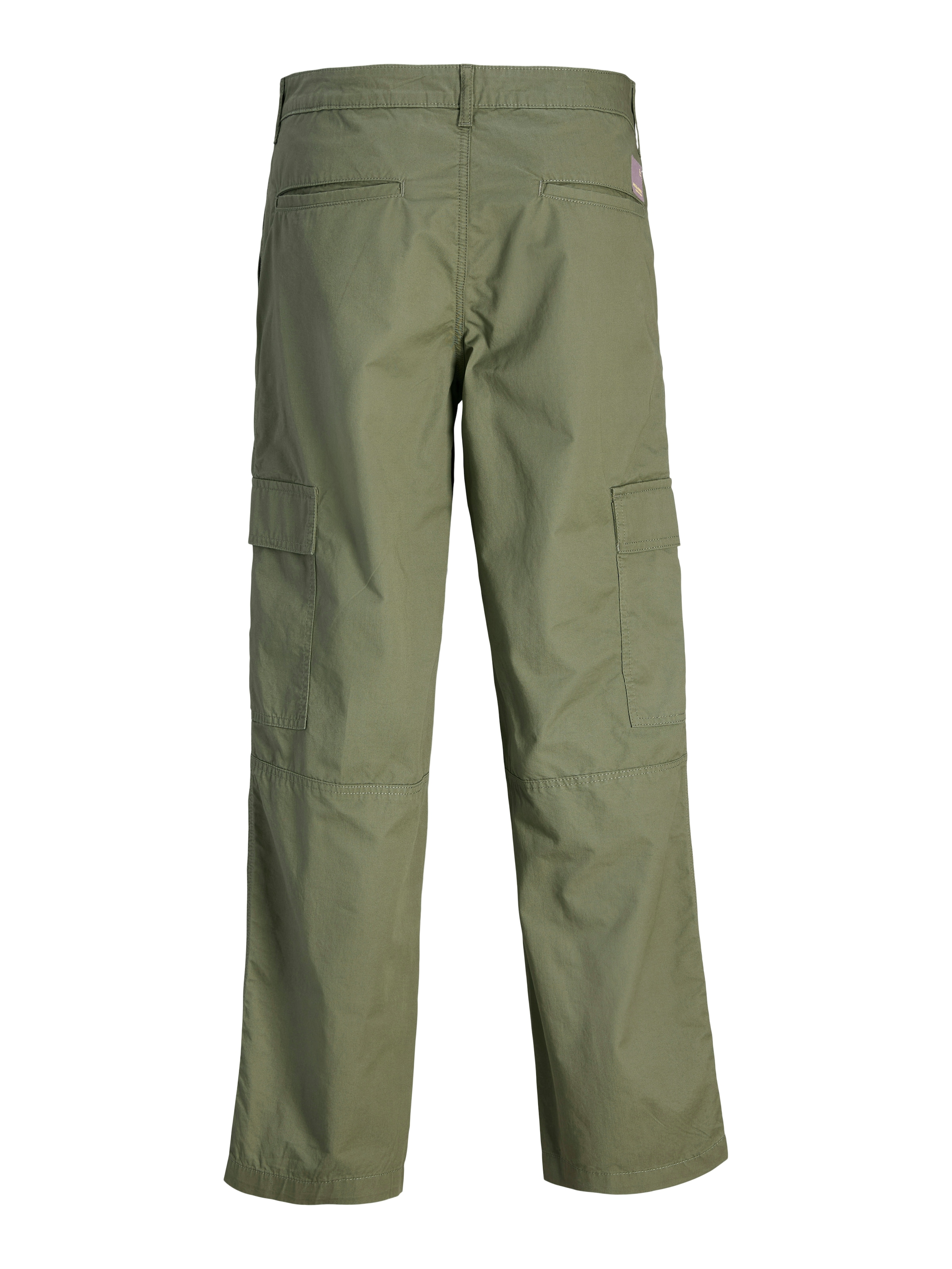 JACK & JONES Loose fit Cargo Pants 'JPSTKARL ADAMS' in Green