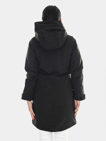 elvine Übergangsjacke 'Hooded Jacket Black'‌ in Schwarz
