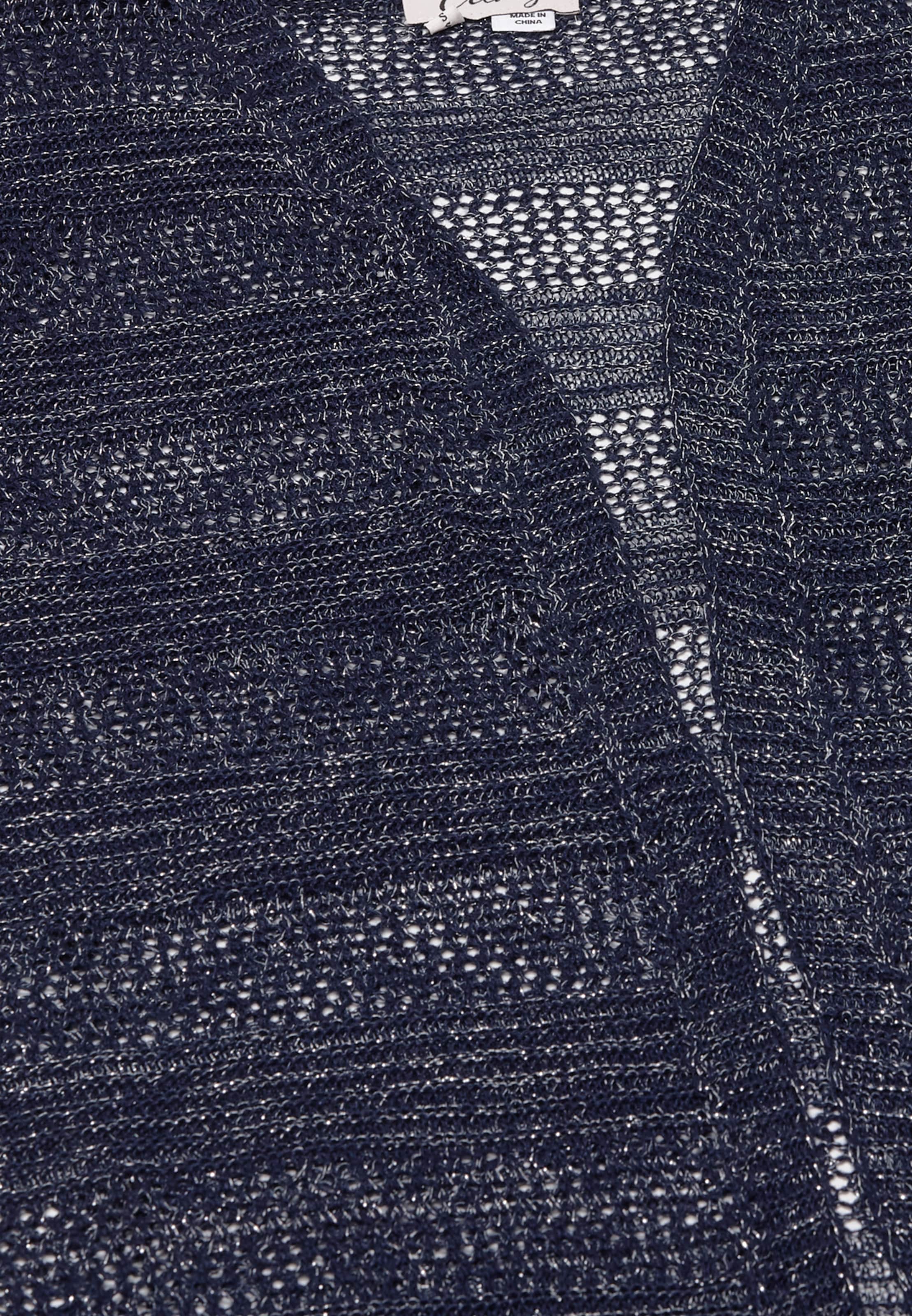 LEOMIA - Colete de malha em azul