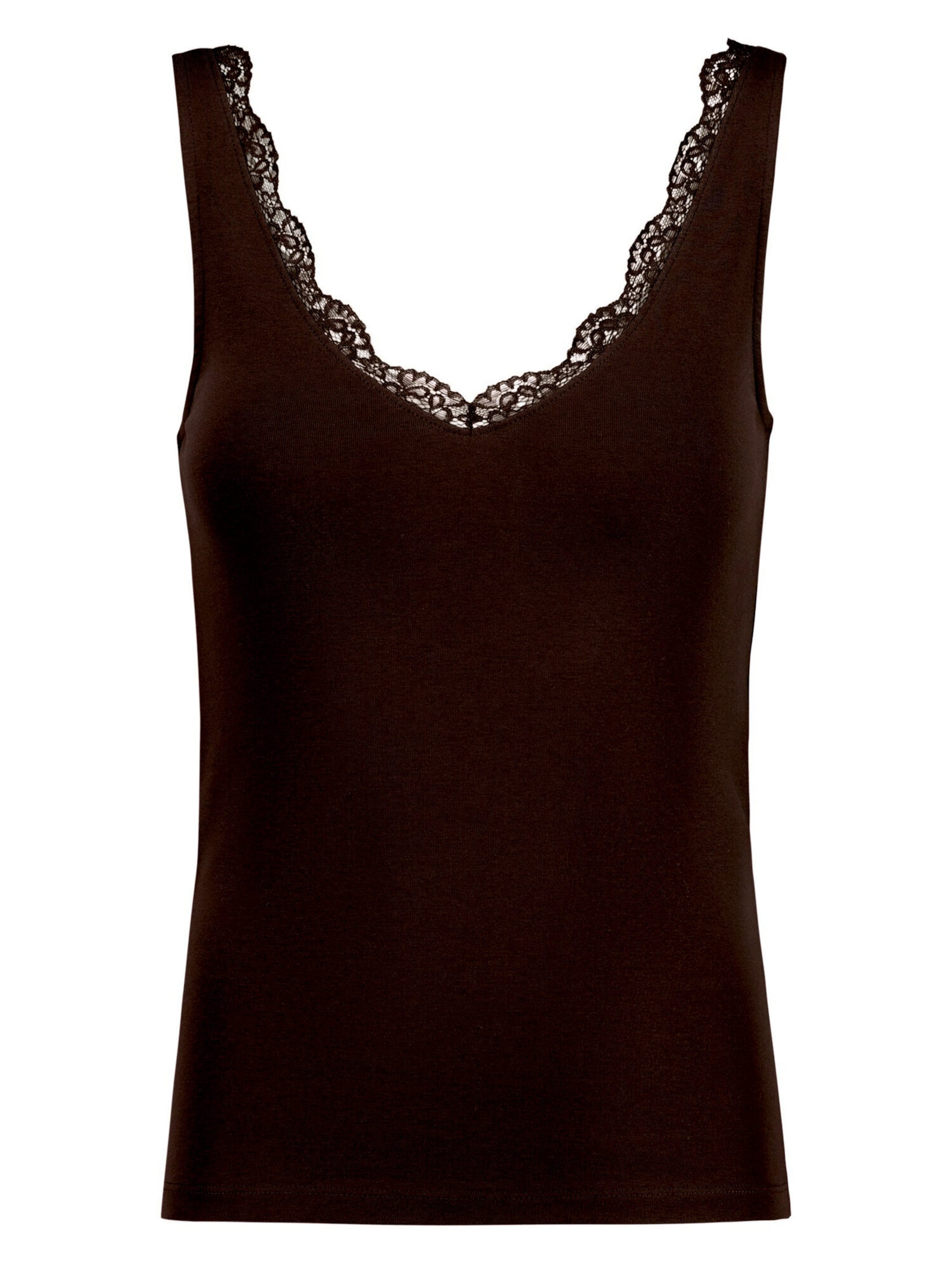 zero Top in Braun: Vorderseite