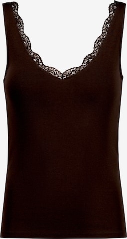 zero Top in Braun: Vorderseite