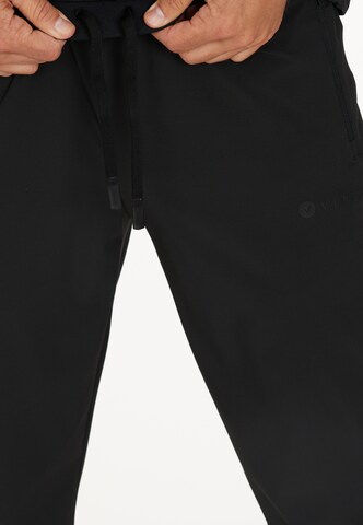 Virtus Tapered Sportbroek 'Colin' in Zwart