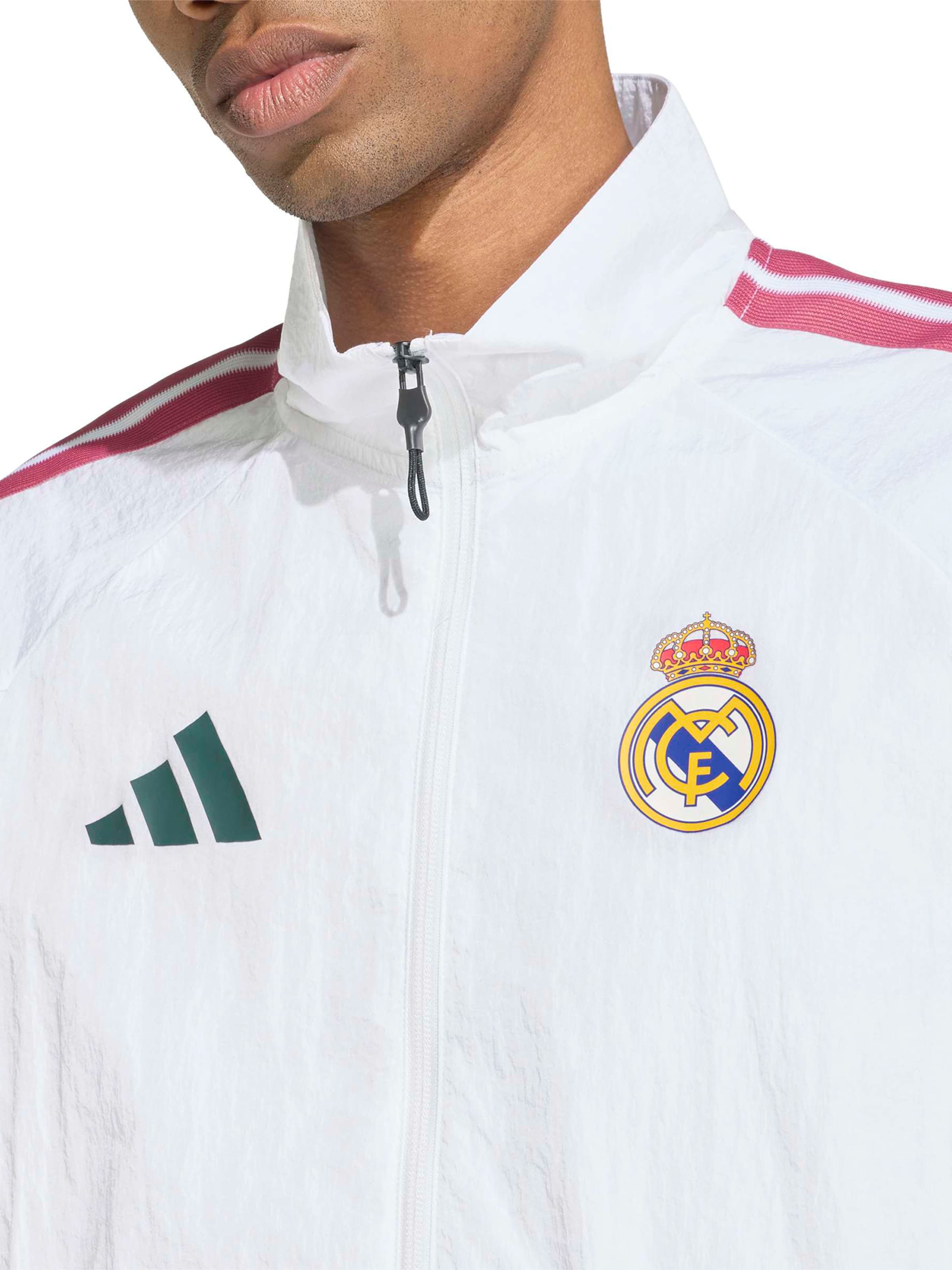 ADIDAS PERFORMANCE Спортивная куртка 'REAL H ANTH' в Белый