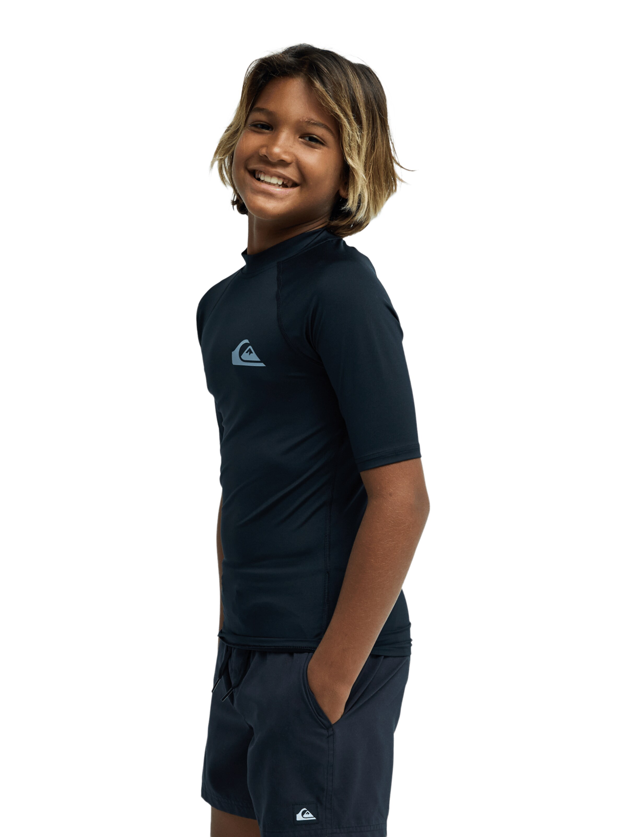 QUIKSILVER Performance Shirt 'Everyday' in Black