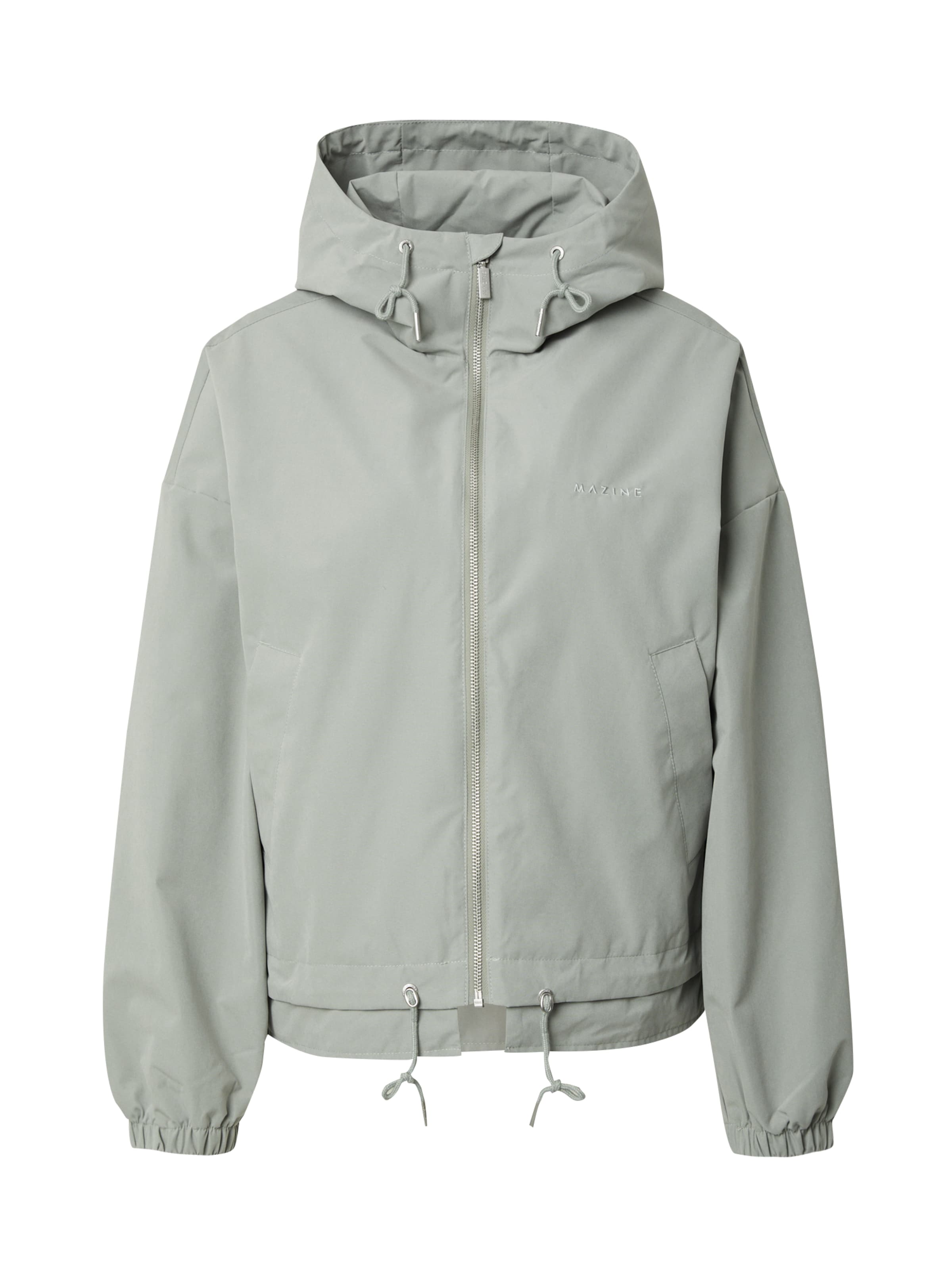 mazine Prechodná bunda - Sivá: predná strana