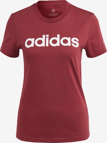 T-shirt fonctionnel 'Essentials' ADIDAS SPORTSWEAR en rouge : devant