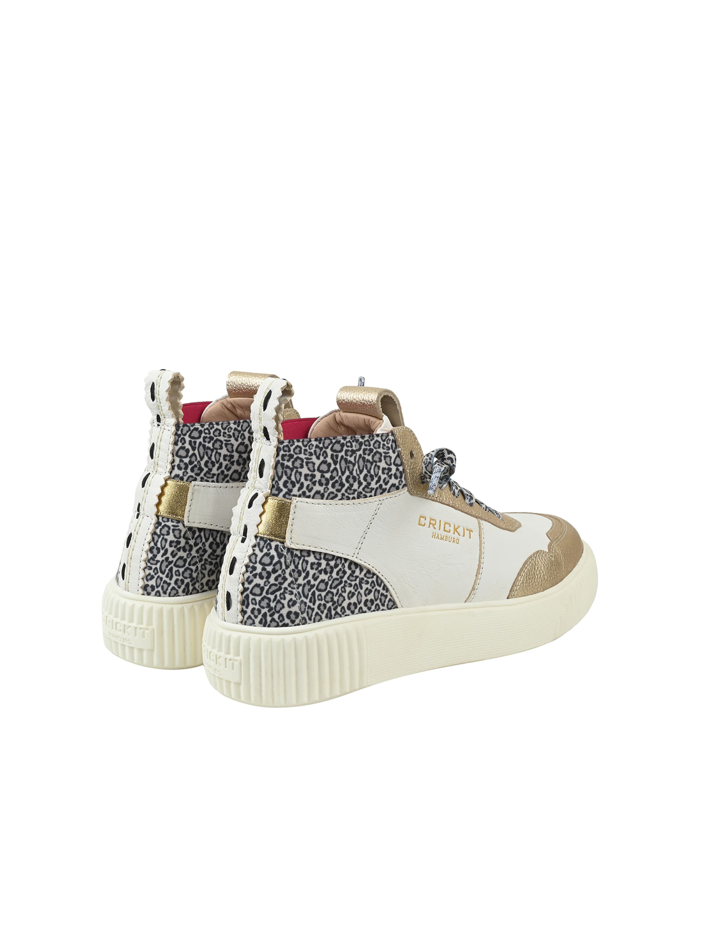 Crickit Sneakers hoog ' REBEKA ' in Wit