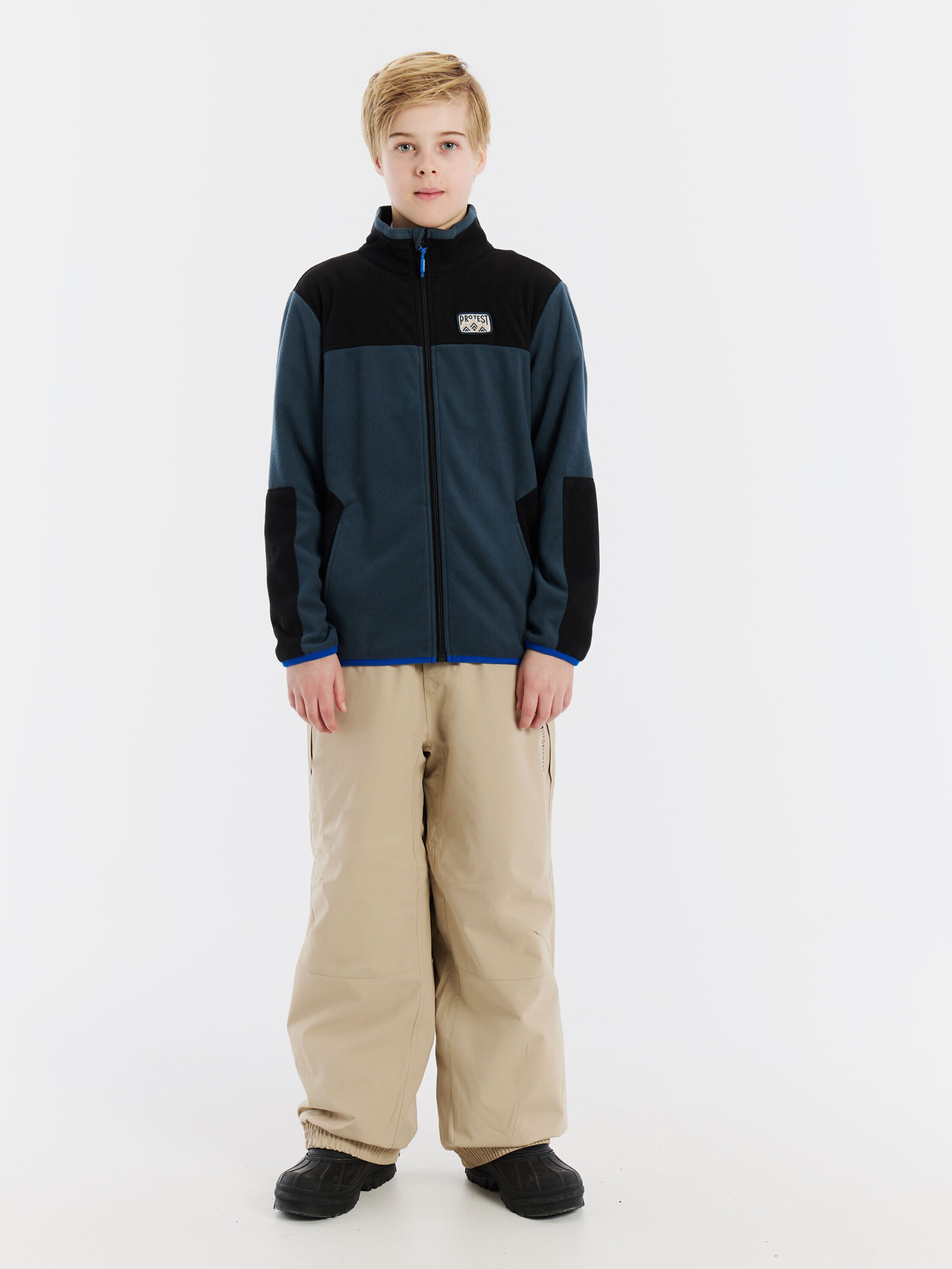 PROTEST Fleece Jacket 'PRTNisto JR' in Blue