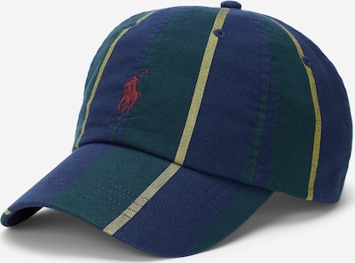 Cappello da baseball Polo Ralph Lauren di colore genziana / giallo / abete / bordeaux, Visualizzazione prodotti
