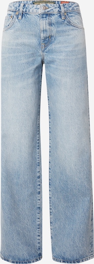 Jeans Superdry pe albastru denim, Vizualizare produs