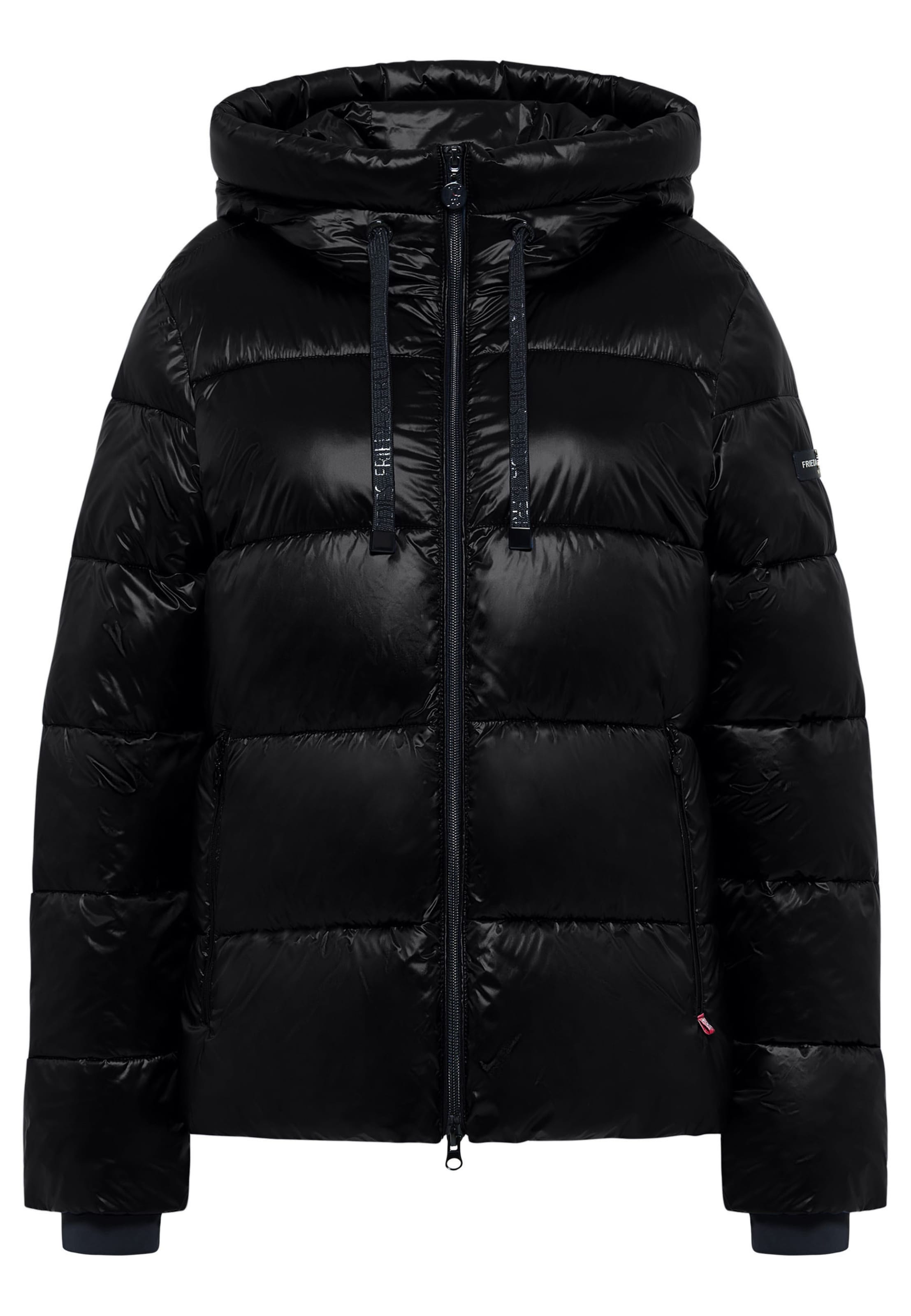 Frieda & Freddies Winter Jacket in Black: front