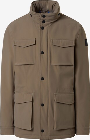 North Sails Between-Season Jacket 'North Tech Field' in Brown: front