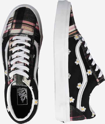 VANS حذاء رياضي بلا رقبة بلون أسود