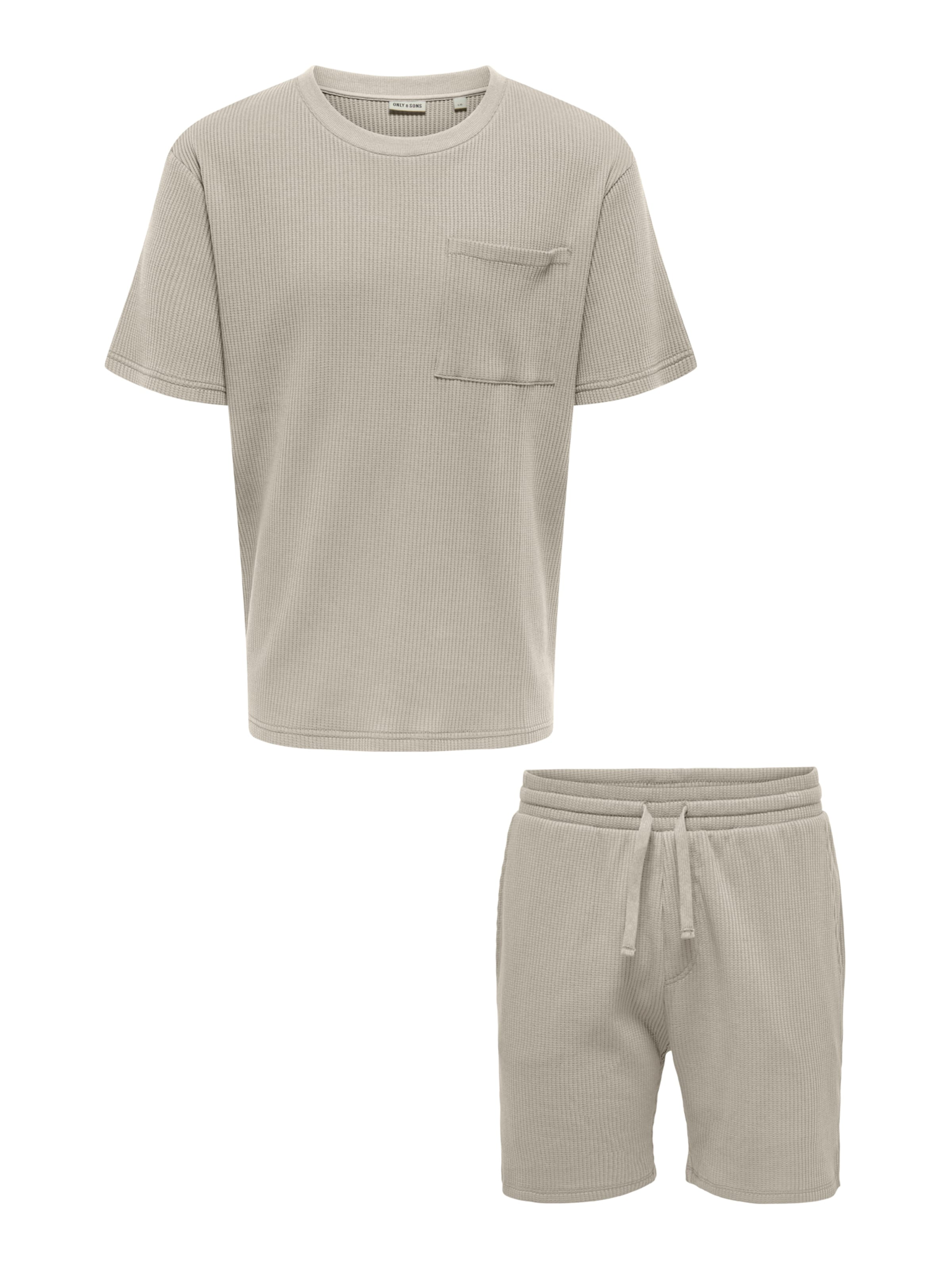 Only & Sons Joggingová souprava 'ONSSTEWARD' – šedá: přední strana