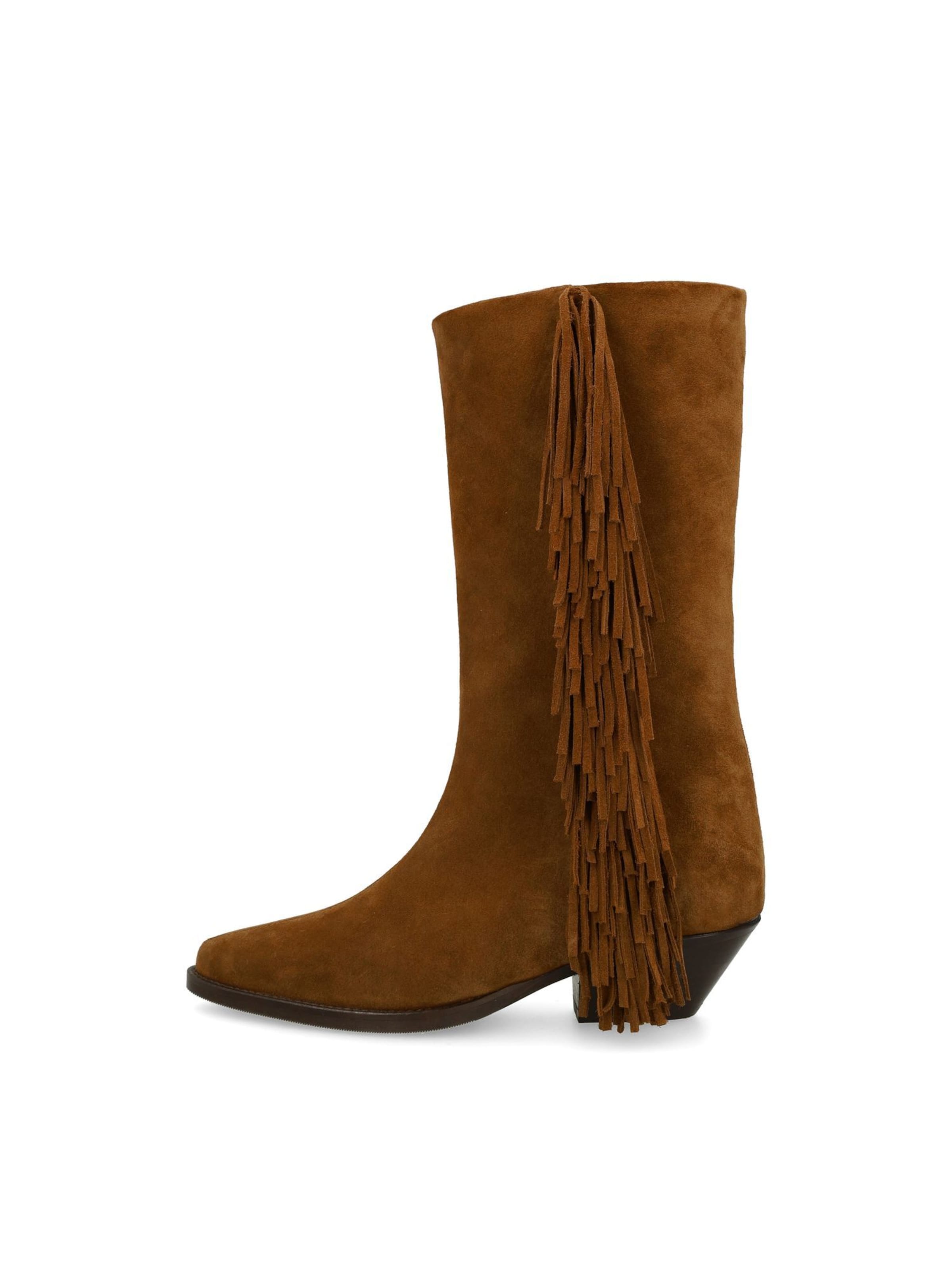 Bottes de cowboy SACHA en marron