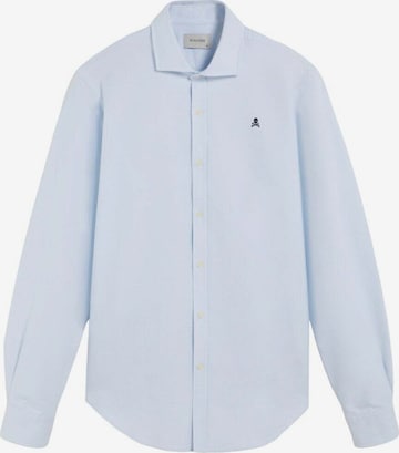 mėlyna Scalpers Standartinis modelis Marškiniai 'Oxford Peach': priekis