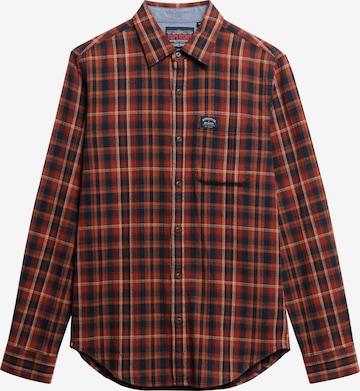 Superdry Overhemd in Oranje: voorkant