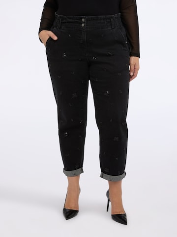 Tapered Jeans di Fiorella Rubino in nero