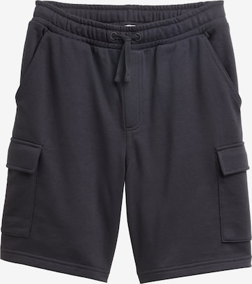 TOM TAILOR Szabványos Nadrág - fekete: elől