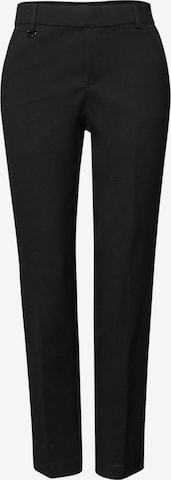 juoda STREET ONE Standartinis Kelnės 'Punto di Roma': priekis